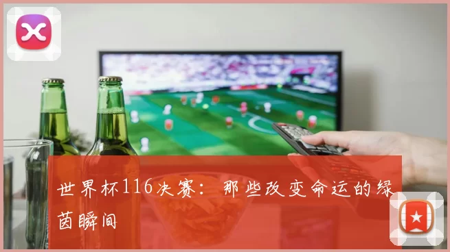 世界杯116决赛：那些改变命运的绿茵瞬间