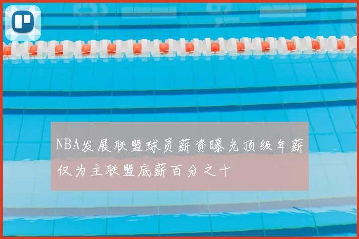 NBA发展联盟球员薪资曝光顶级年薪仅为主联盟底薪百分之十