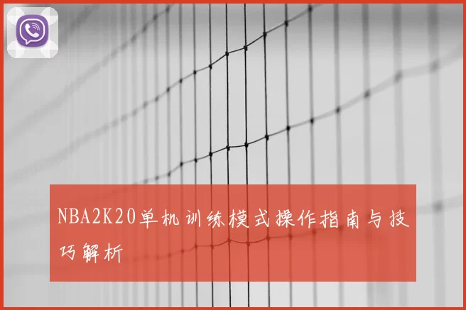 NBA2K20单机训练模式操作指南与技巧解析