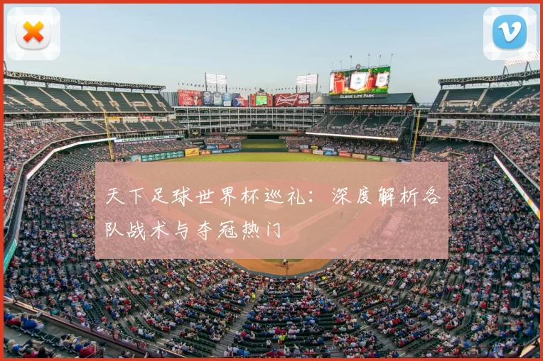 天下足球世界杯巡礼：深度解析各队战术与夺冠热门