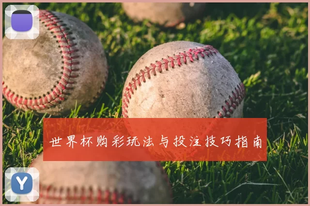 世界杯购彩玩法与投注技巧指南