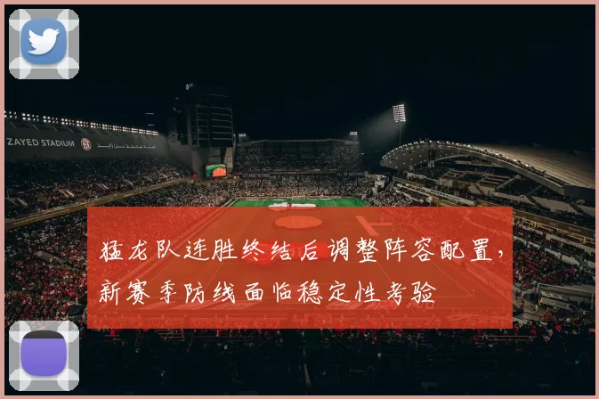 猛龙队连胜终结后调整阵容配置，新赛季防线面临稳定性考验